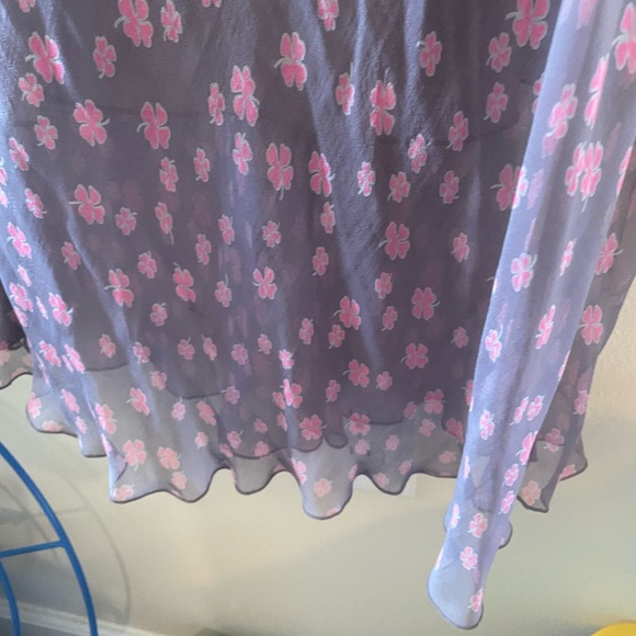 Purple and Pink Polka Dot Dress - Picture 5 of 11